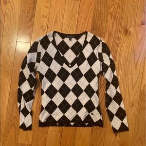 Checkered Burberry Sweater